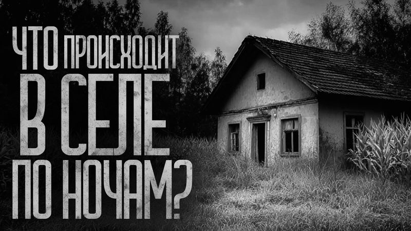 ЧТО ПРОИСХОДИТ В ЭТОМ СЕЛЕ ПО НОЧАМ! Страшные истории и страшилки.