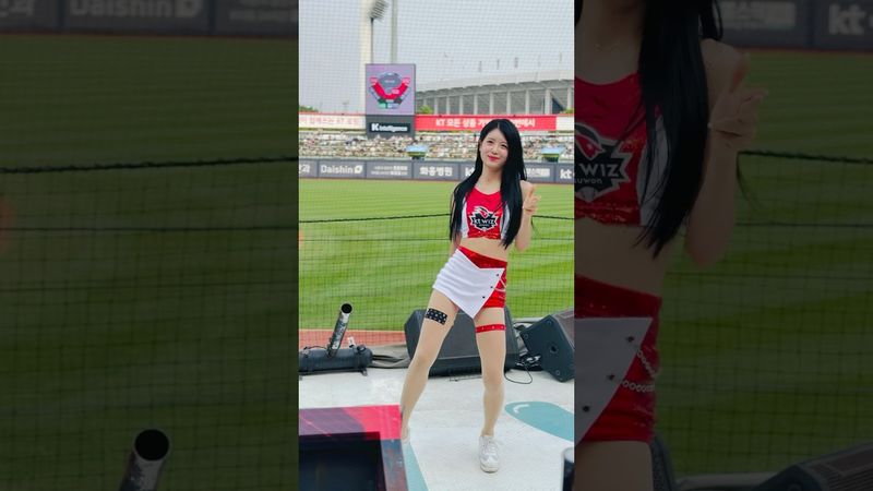 세희님 피리 아웃송 #신세희 #신세희치어리더#ktwiz#kt위즈 #kt위즈치어리더
