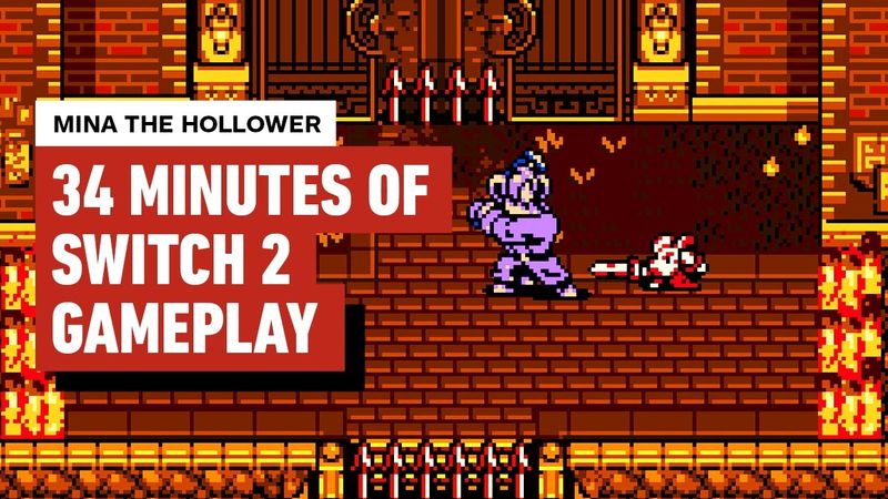 Mina The Hollower Gameplay on Nintendo Switch 2