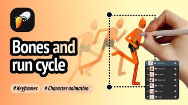 Bones + Run Cycle di ToonSquid: Panduan Cepat
