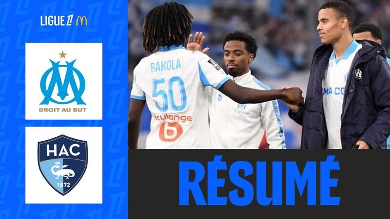 OLYMPIQUE DE MARSEILLE - HAVRE AC (6-2) - Week 08 - Ligue 1 McDonald's 25/26