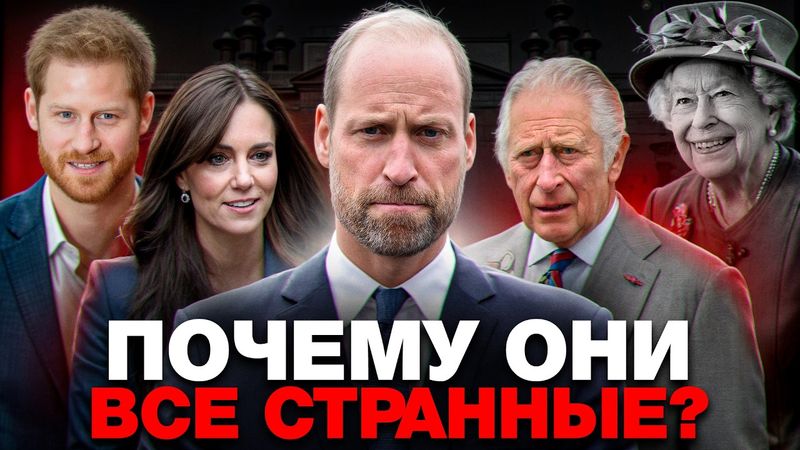 Разбор психологии королевской семьи! Что так травмировало принца Уильяма?