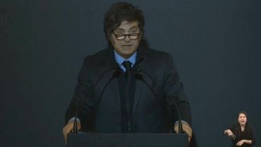 Argentine president speaks out on 'abhorrent situation' after being pelted with stones | AFP