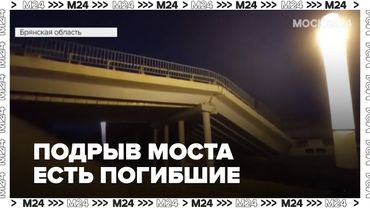 Подрыв моста в Брянской области: поезд сошёл с рельсов, есть погибшие и пострадавшие