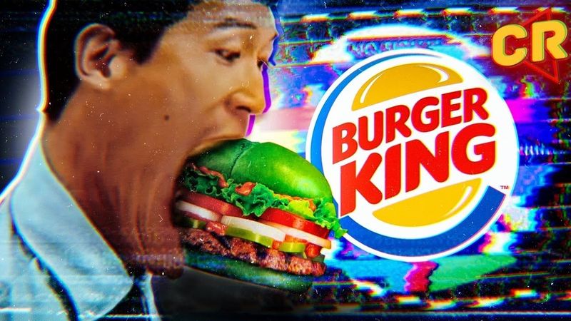 РЕКЛАМНЫЙ КРИНЖ ОТ БУРГЕР КИНГА [Голубой яд]