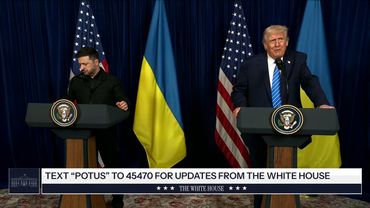 President Trump Delivers Remarks in a Bilateral Meeting with the President of Ukraine