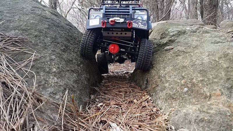 RC RC4WD DEFENDER Conversion Gaya Mountain RUN "1"