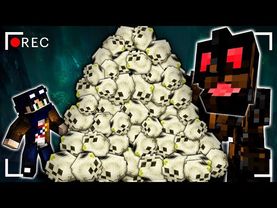 ЧТО В ЭТОЙ ПЕЩЕРЕ? ЛОГОВО ЙЕТИ? СНЕЖНЫЙ ЧЕЛОВЕК [ЧАСТЬ 2] - СТРАШИЛКИ МАЙНКРАФТ