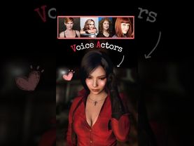 ALL Ada Wong Voice Actors ❤️🔥 #shorts #residentevil4