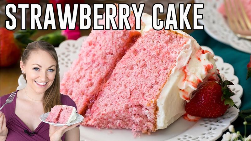 Cara Membuat Kue Stroberi