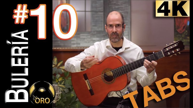 Flamenco Guitar lesson TABS | Buleria #10 | Diego de Oro