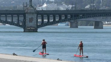 Heatwave in France: Scenes from the Banks of the Rhône in Lyon | AFP