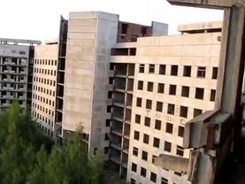 Недостроенный госпиталь в Железнодорожном, Московская область 22.06.2015г.