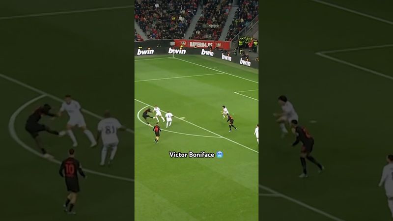 Incredible Boniface half-volley! 😮‍💨