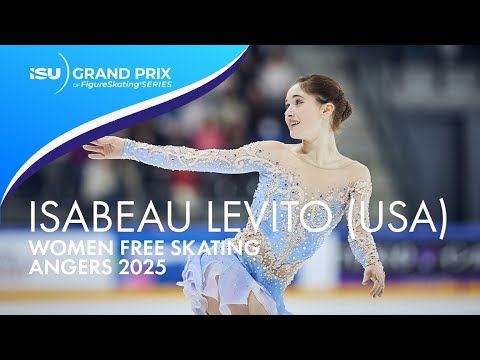 Isabeau LEVITO | Seluncur Bebas Wanita | Angers 2025 | #GPFigure