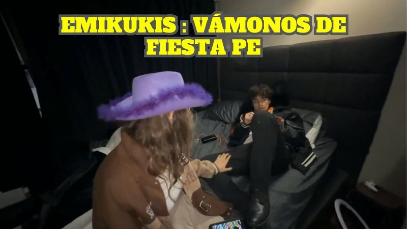 EMIKUKIS ACOSA A GLOGLO PARA QUE VAYAN DE FIESTA