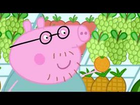 Мультфильм СВИНКА ПЕППА на 3 языках - русском, испанском, португальском. - Серия Супермаркет.