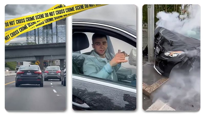 🔞 ПОДБОРКА АВАРИЙ ИЗ-ЗА ШАШЕК ПО ГОРОДУ #5