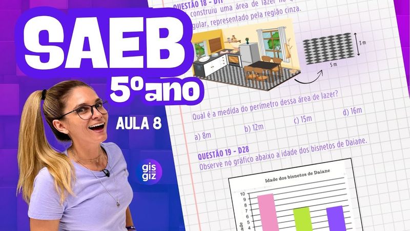 SAEB 5º ANO MATEMÁTICA - SIMULADO PREPARATÓRIO #8
