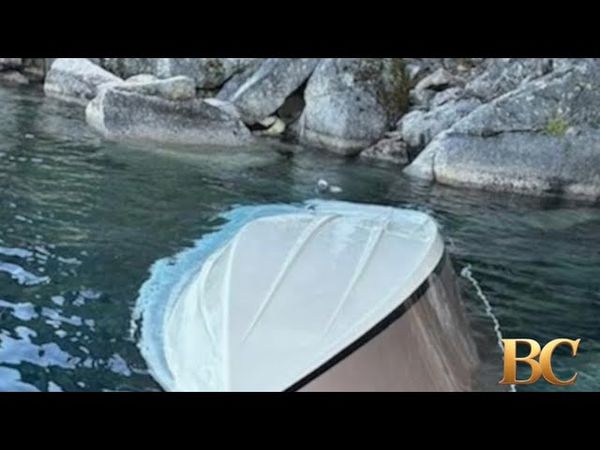 6 dead, 2 missing after boat capsizes in Lake Tahoe