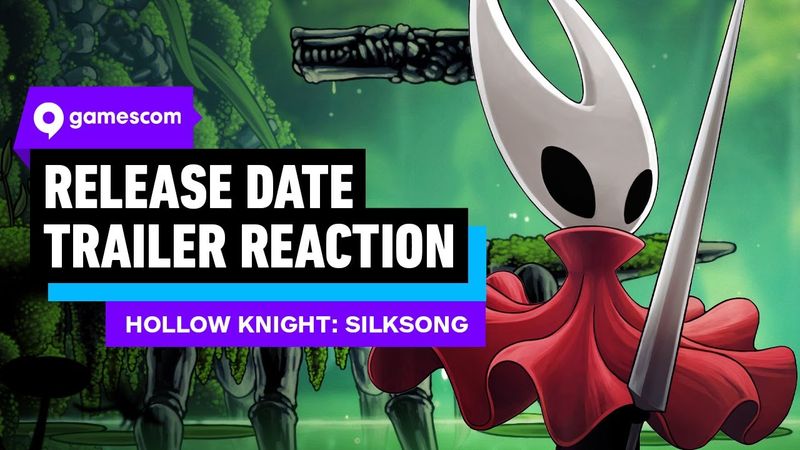 Hollow Knight Silksong Release Date Trailer Reaction | gamescom 2025