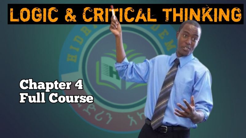 Basic Concepts of Critical thinking | Logic and Critical thinking Chapter 4