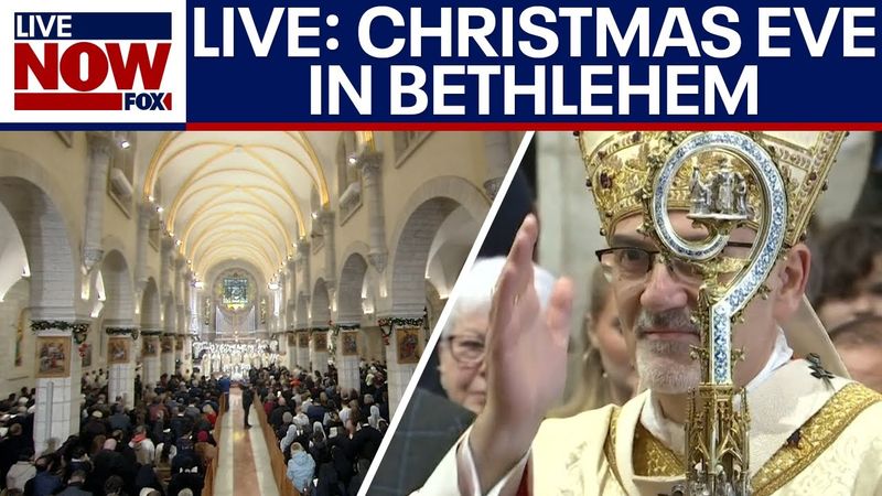 LIVE: Christmas Eve mass in Bethlehem