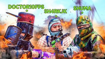 КЛАНЫ ОБЪЕДИНИЛИСЬ ПРОТИВ НАШЕГО ТРИО 30.000 ЧАСОВ в Раст/Rust@sHuMa-genius & @doctor10fps8