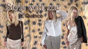 estilo outono comigo! com Quince 🍂