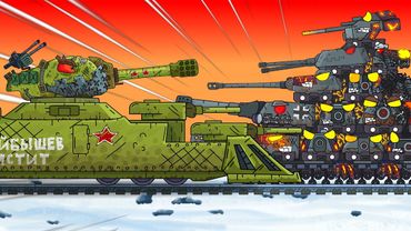 Я ПРОБЬЮ ЕГО ТЯЖЁЛЫМ ТАРАНОМ! Советский Броне-Щука vs КВ-54