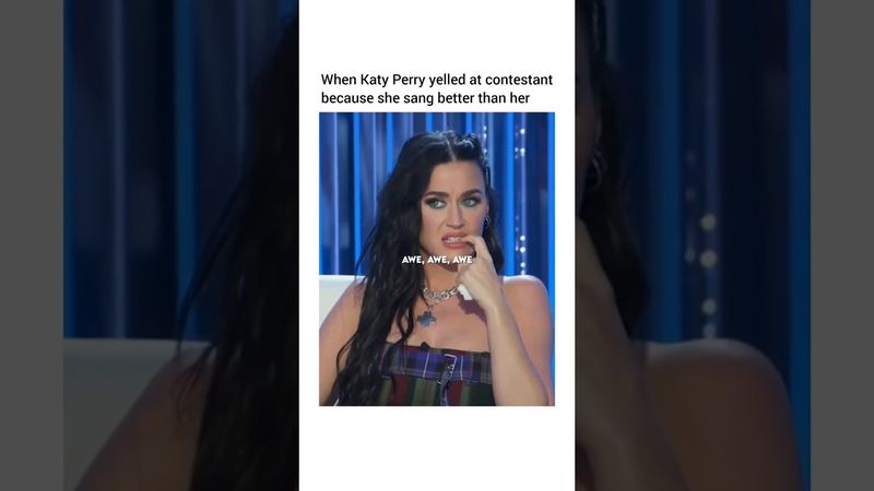 Katy Perry regretted telling the contestant to sing her song 'Firework'