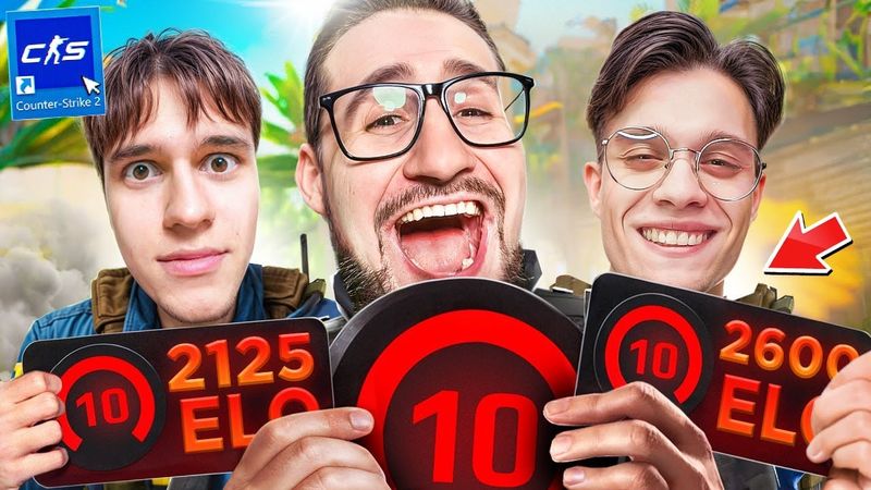 Я АПНУЛ 10 LVL FACEIT! НАС ТОЧНО ЗАБАНЯТ ЗА ЭТО! КАК ИГРАЮТ 2600 ELO В CS2