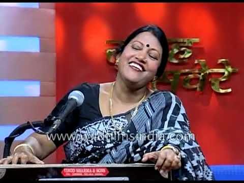 बांग्लादेशी लोक गायिका फरीदा परवीन ने भारतीय टेलीविजन पर गाया 'लालों गीत'