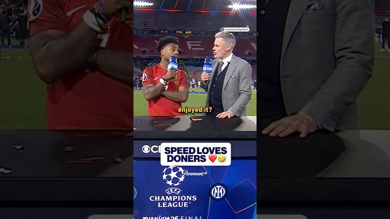 Speed is LOVING Munich 🤣🍽| UCL Today | CBS Sports Golazo