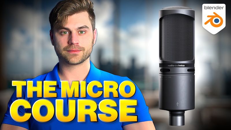 Full Microphone Course in Blender