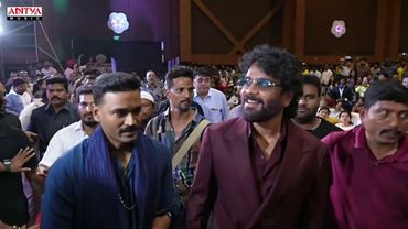 Nagarjuna & Dhanush Grand Entry @ Kuberaa Pre Release Event | DSP | Sekhar Kammula
