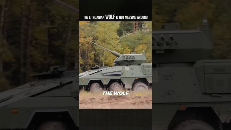 El vehículo blindado "Wolf" no perdona