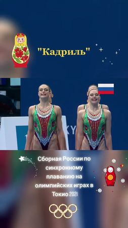 Выступление сборной России на олимпийских играх в Токио 2021. Компози...