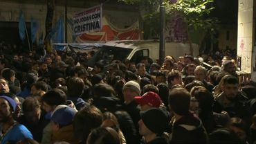 Thousands gather in support of Kirchner after Supreme Court upholds guilty verdict | AFP