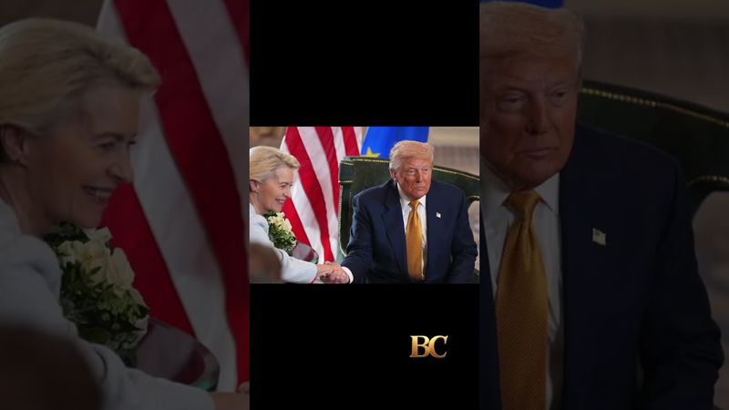 Trump announces trade deal with European Union