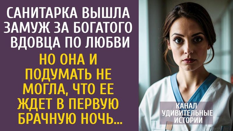 Санитарка вышла замуж за богатого вдовца по любви… Но не знала, что ее ждет в первую брачную ночь…