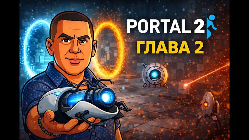 Portal 2 — Глава 2: порталы появились, а спокойствие исчезло