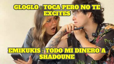 GLOGLO LE ENSEÑA SUS MÚSCULOS A EMIKUKIS