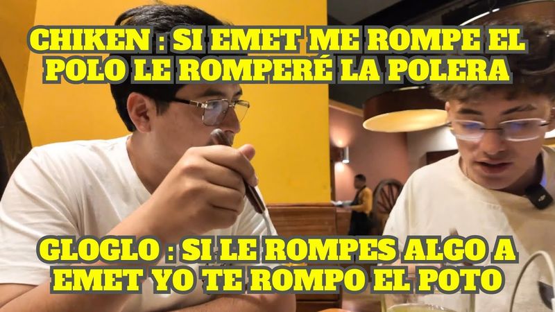 GLOGLO DEFIENDE A EMET DE CHIKEN