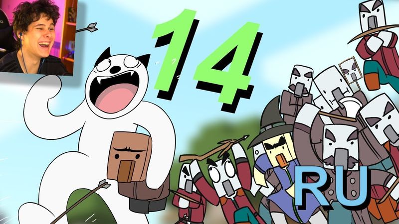 Майнкрафт для нубов, часть 14 "Рейд" - реакция на Alex Crish's Toxic Waste