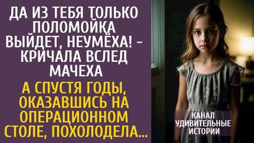 Да из тебя только поломойка выйдет! - кричала вслед мачеха... А оказавшись на операционном столе...
