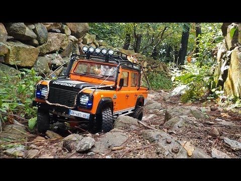 RC카 Xtra Speed D110 LandRover Defender Forest Trail Ride 2