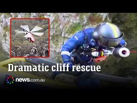 Dramatic rescue: Climbers winched from Queensland’s Mount Maroon