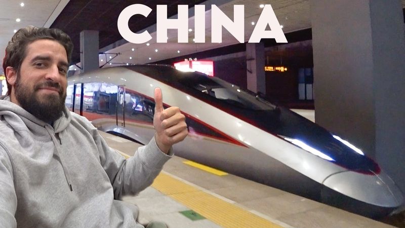 El tren chino más rápido y lujoso del mundo: 1ª clase en el tren bala
