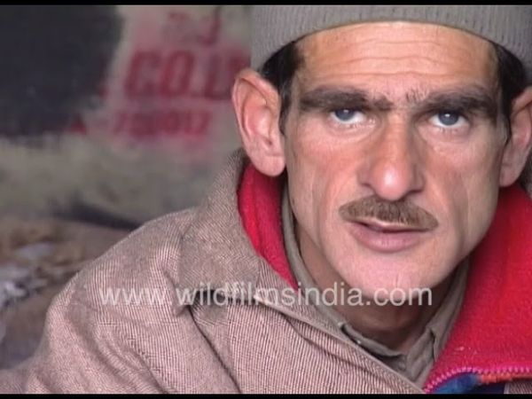Kashmiris clean Kahwa kettles and pots in Kashmir, after a round of Kashmiri cinnamon tea or kehwa